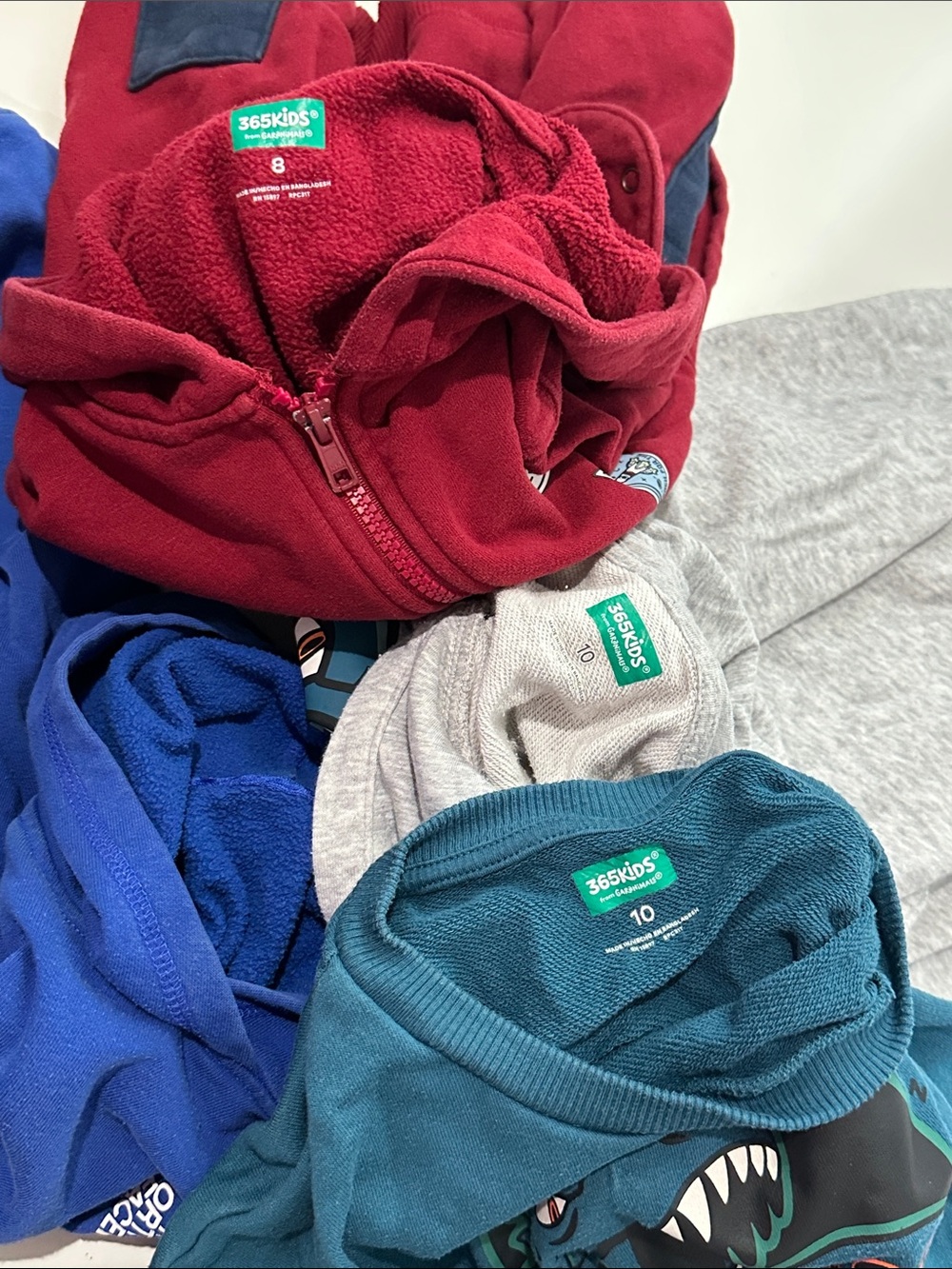 LOT Hoodies Sweatshirt Size 8/10 - Picture 8 of 10